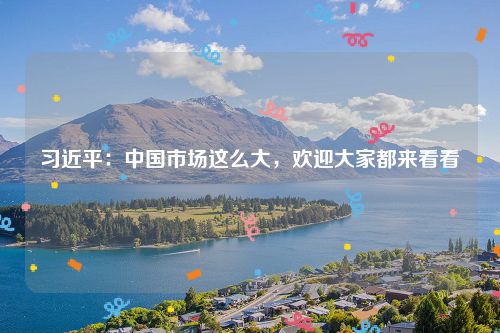 习近平：中国市场这么大，欢迎大家都来看看