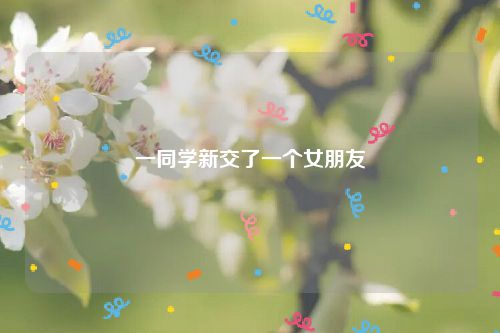 一同学新交了一个女朋友